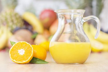 Organik portakal suyu