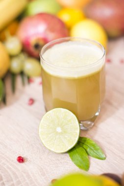 organik taze meyve suyu