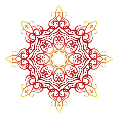 Dairesel süs tasarım öğesi