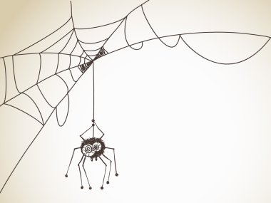 Spider ile Halloween kroki