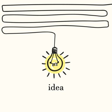  Ampul uzun tel üzerinde