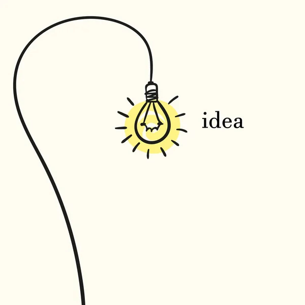 Light Bulb On Long Wire Light Bulb On Long Wire
