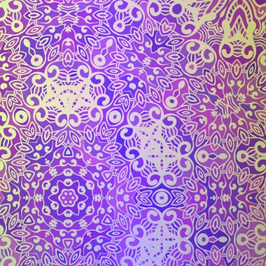 Yuvarlak süsleme göl kenarında  