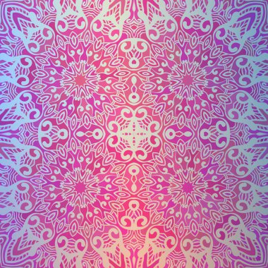 Yuvarlak süsleme göl kenarında  