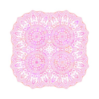 Kare süsleme göl kenarında 