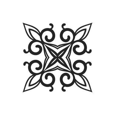 Kazak Isolated süsleme