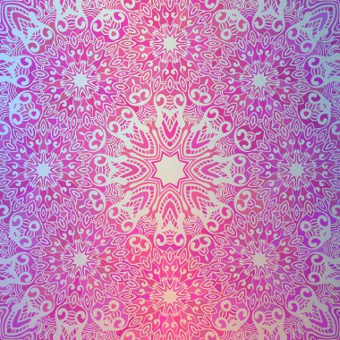 Yuvarlak süsleme göl kenarında  