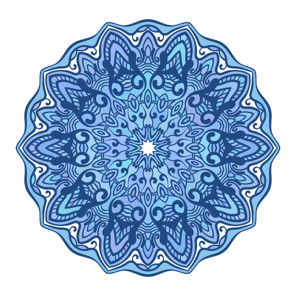 Yuvarlak süsleme Isolated beyaz