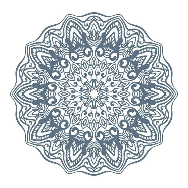 Yuvarlak süsleme Isolated beyaz