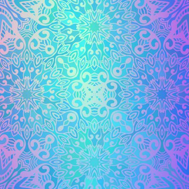 Soyut yuvarlak süsleme doku