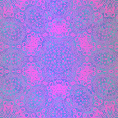 Soyut yuvarlak süs doku