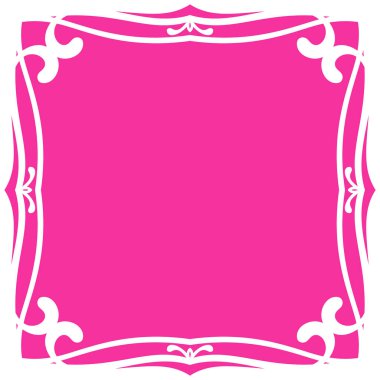 kare pembe arka plan