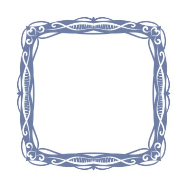 Kare kare izole tasarım öğesi