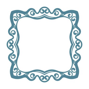 Kare kare izole tasarım öğesi