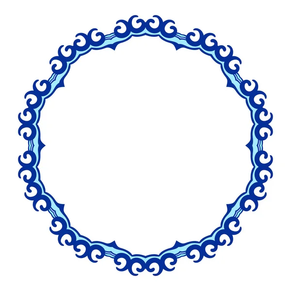 Eléments de conception d'ornement circulaire — Image vectorielle