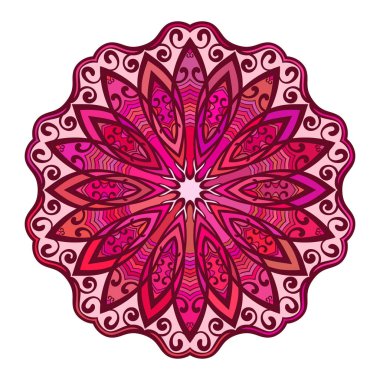 Yuvarlak süsleme, illüstrasyon