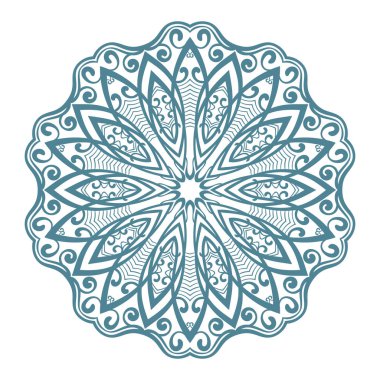 Yuvarlak süsleme, illüstrasyon