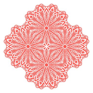 Kare süsleme illüstrasyon