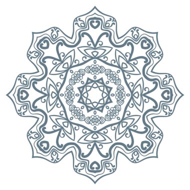 Yuvarlak süsleme, illüstrasyon