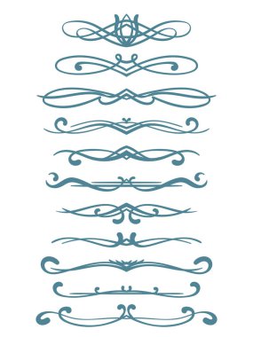 Süs kaligrafi satırı sayfa