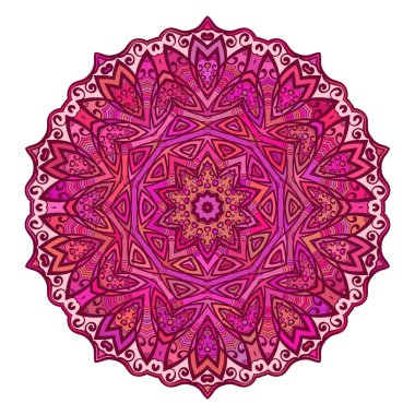 Yuvarlak süsleme, illüstrasyon