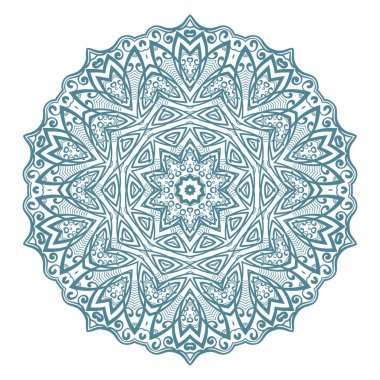 Yuvarlak süsleme, illüstrasyon