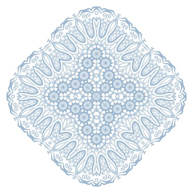 Kare süsleme illüstrasyon