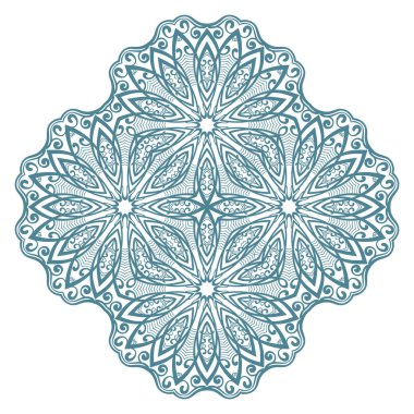 Kare süsleme illüstrasyon