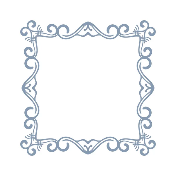 Icono marco decorativo — Archivo Imágenes Vectoriales