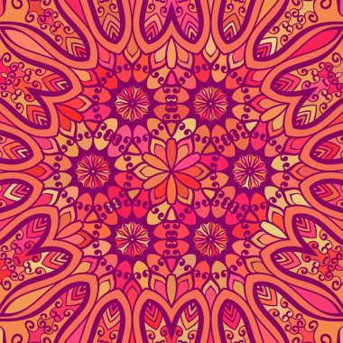 arka plan ile yuvarlak süsleme