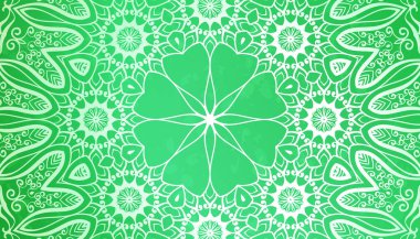 arka plan ile yuvarlak süsleme