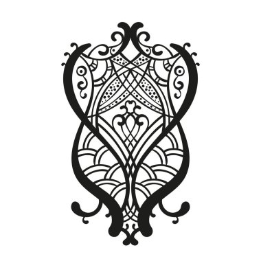 soyut etnik süsleme