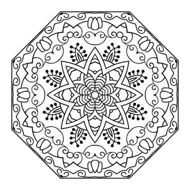 soyut etnik süsleme