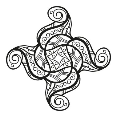 soyut etnik süsleme