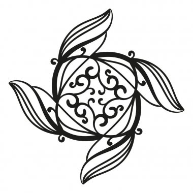 soyut etnik süsleme