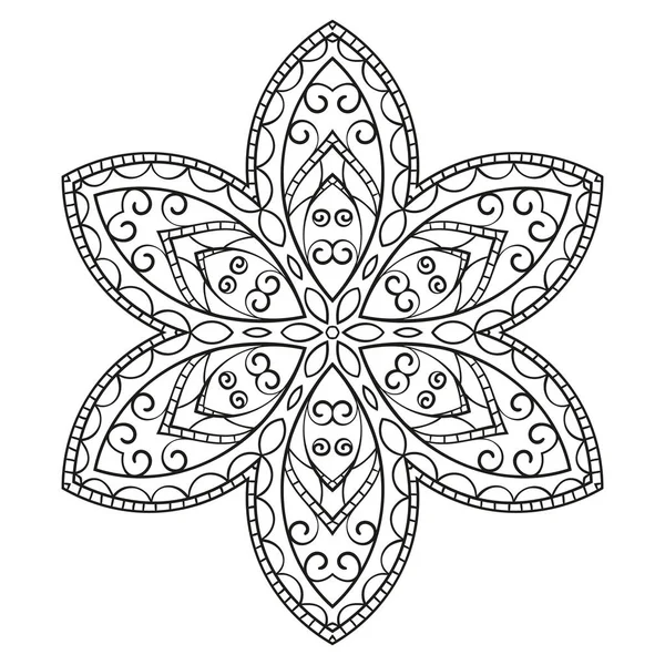 Soyut süs mandala