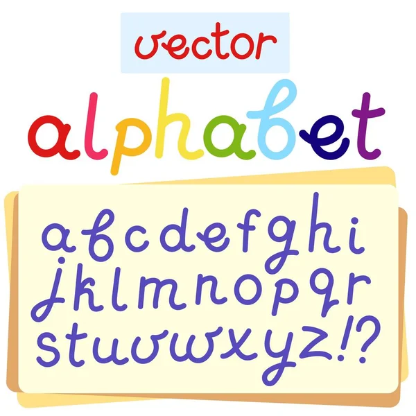 Vector alfabeto inglés — Archivo Imágenes Vectoriales