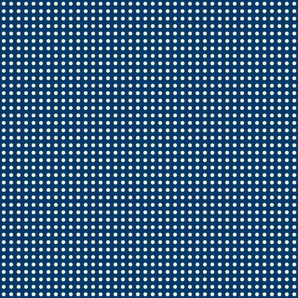 Blauwe Witte Polka Stip Naadloze Jpeg Patroon — Stockfoto