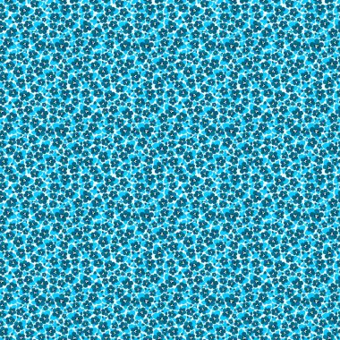 Küçük mavi çiçekli kusursuz desen. Sadece jpeg.