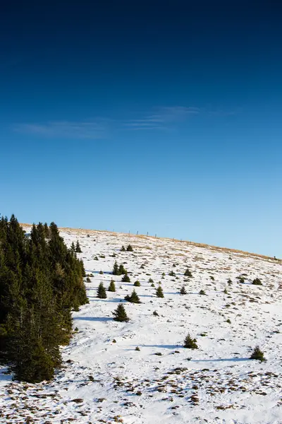 Krajobraz zimowy w Austrii — Zdjęcie stockowe