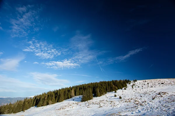 Paesaggio invernale in Austria — Foto Stock