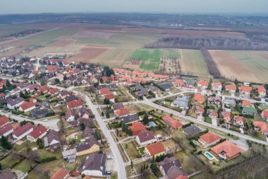 Bir şehrin havadan görünüşü