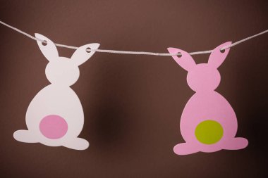 pinnk tavşan garland