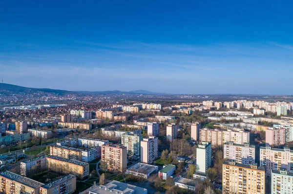 Block houses in pecs — Stock Photo, Image