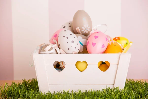 Ovos de Páscoa coloridos — Fotografia de Stock