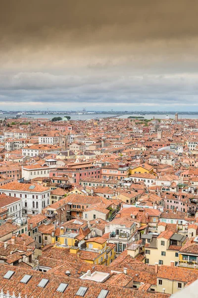 Venice from San Marco bell tower, Italy — Stock Photo, Image
