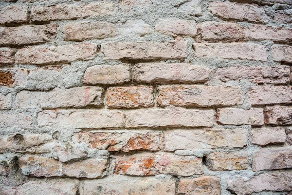 Teksturowanej tło: stare cegły wal — Zdjęcie stockowe