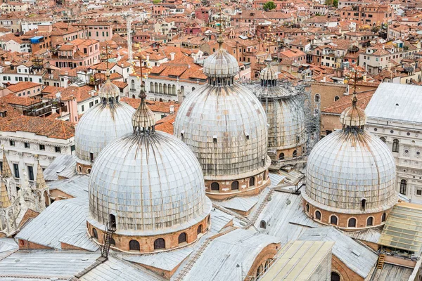 Veneza a partir de San Marco bell tower, Itália — Fotografia de Stock