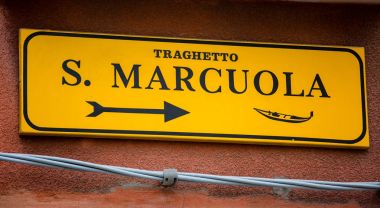 Venedik işareti s. marcuola için