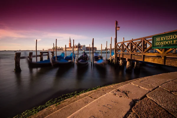 Gondeln, Venedig, Italien — Stockfoto